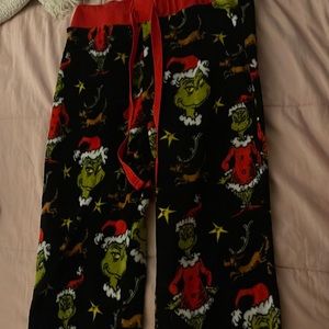 grinch pj pants